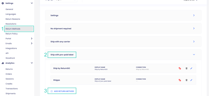 Adding the Integration to a Return Method