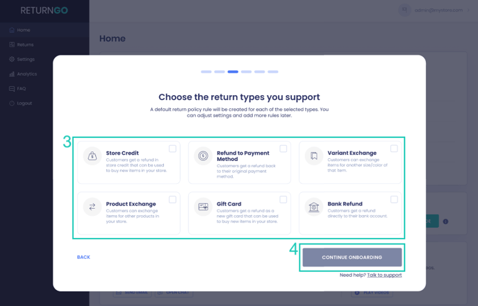 Choose return types-1