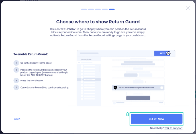 Choose where to show return guard-2