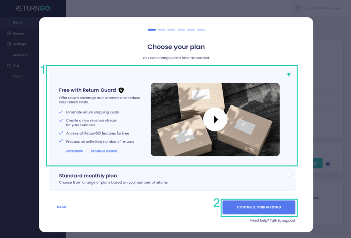 Choose your plan-1