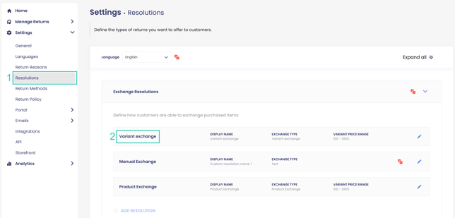 Configure Minimum Stock Threshold