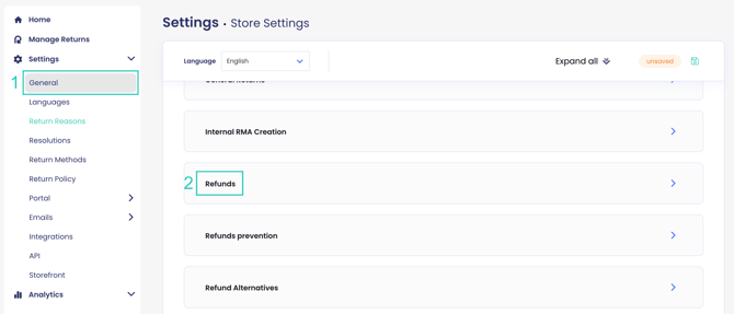 Configuring the Refund Bonus Limit