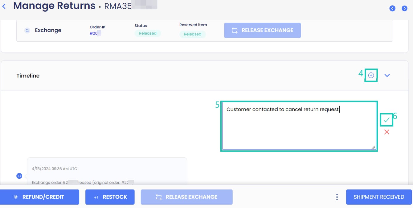 Rma View Dat Viewing RMA Details