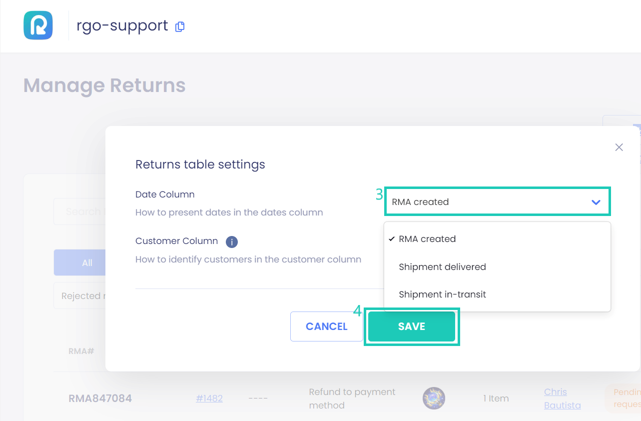 Managing Return Requests (New Version)