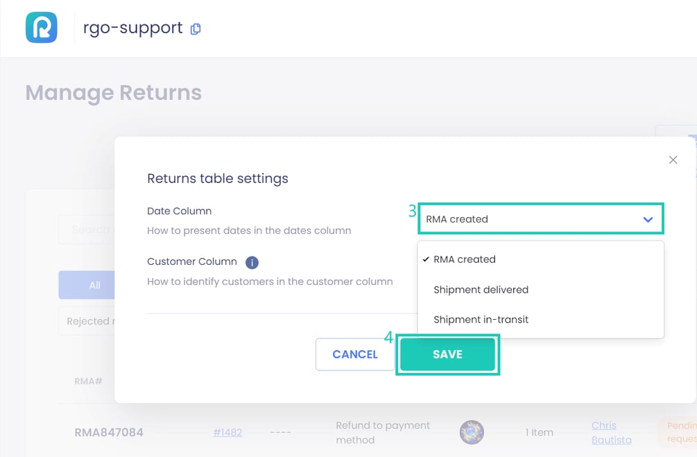 Sort Rma Tool Filtering and Tracking RMAs