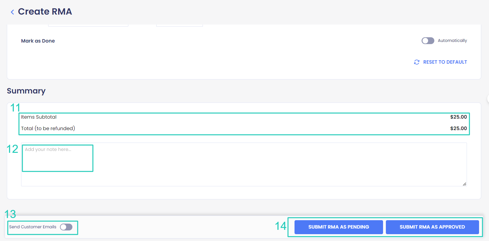 Create Rma Sap Internally Creating RMAs