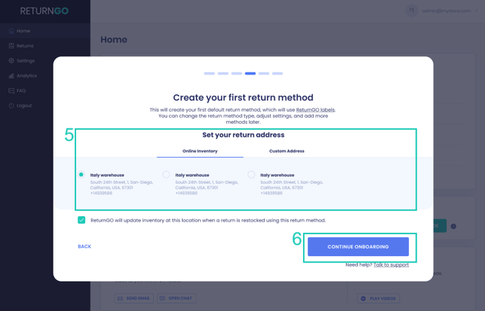 Create first return method-1
