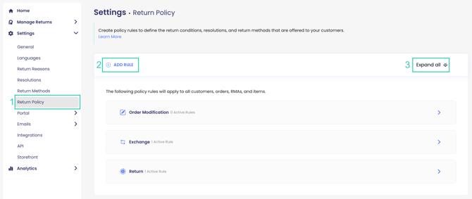 Creating or Configuring a Policy Rule