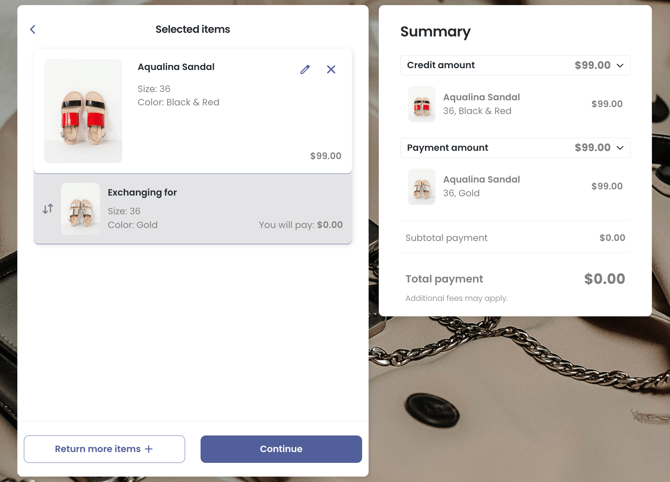 Edge variant selected