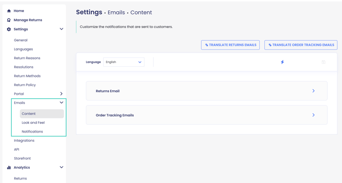 Email Notifications