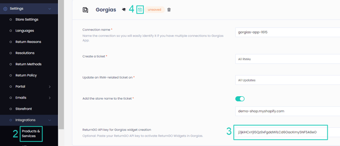Gorgias widget 3