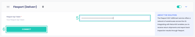Integrate flexport