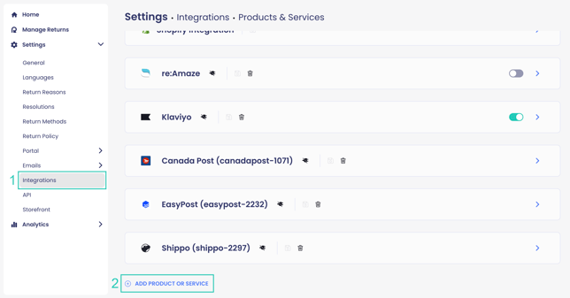 Integration with DHL DE Returns