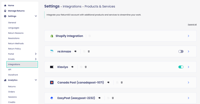 Integrations