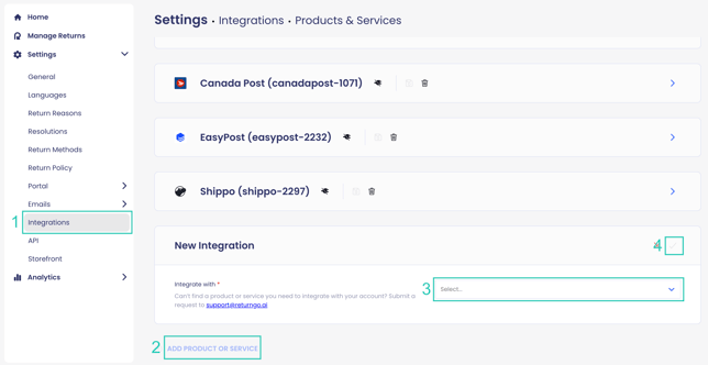 Linking Your Account to ReturnGO