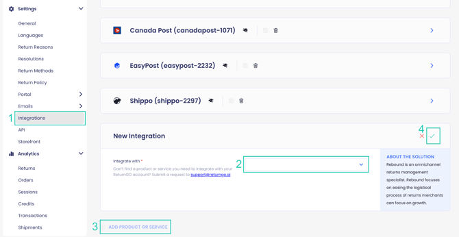 Linking Your Integration
