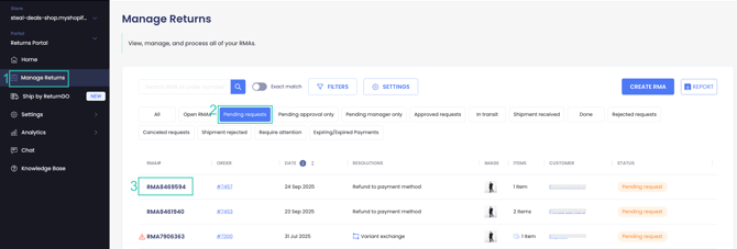 Manually approve new