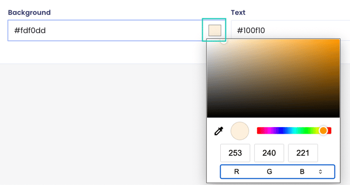 Modify Color 2
