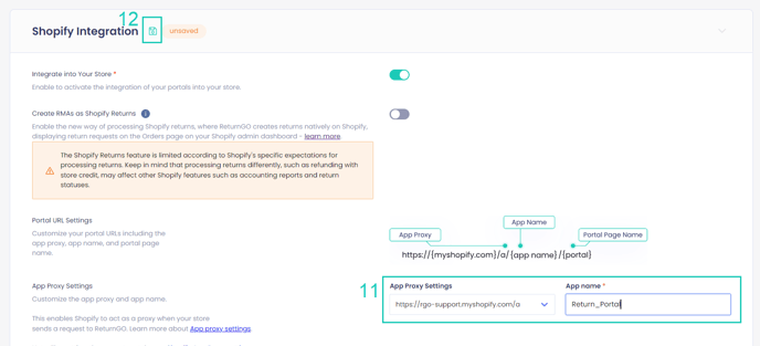 Modifying the Return Portal URL2