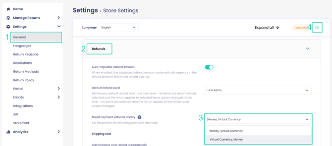 Multiple Payment Methods