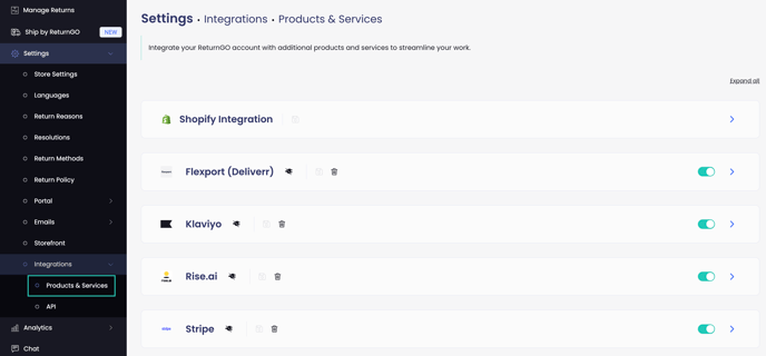 Products & Services