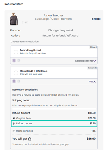 RMA-Level Refund Bonus Limits 1