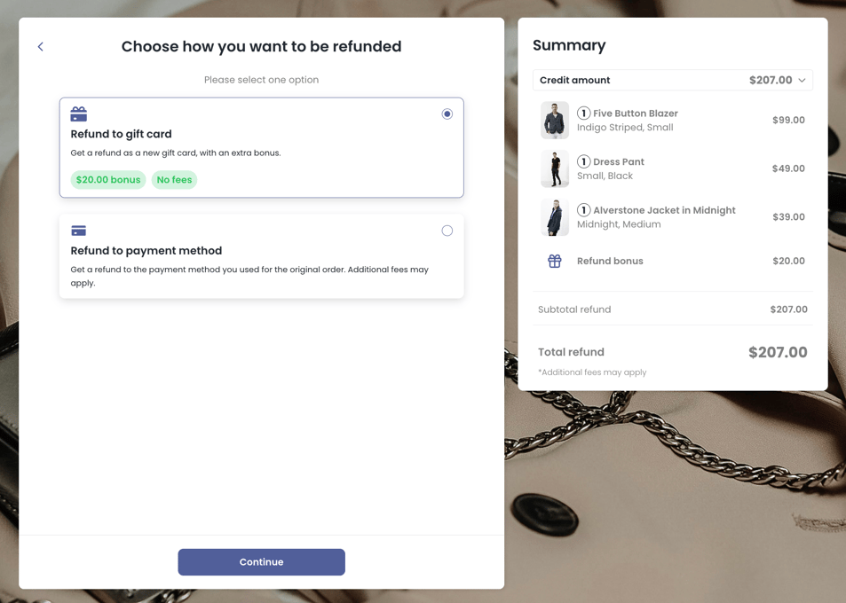 RMA-Level Refund Bonus Limits