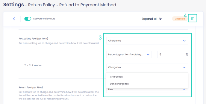 Return Fees 4