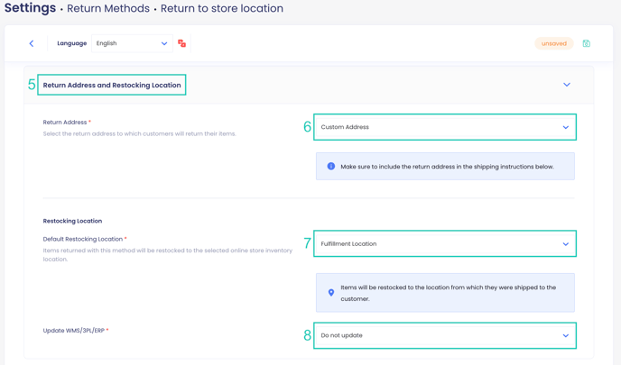Return to drop off updated 1