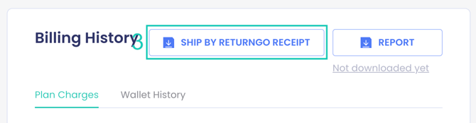 SHIP BY RETURNGO RECEIPT button