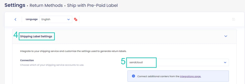 Integration With Sendcloud