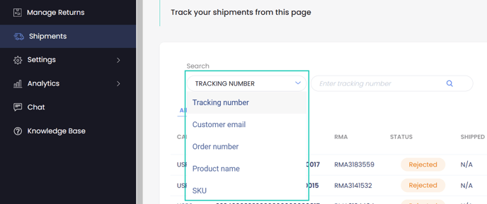 Shipments Page1