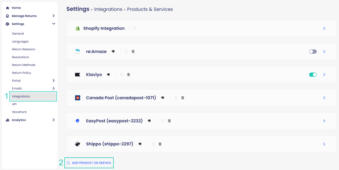 Shipping Integrations Overview
