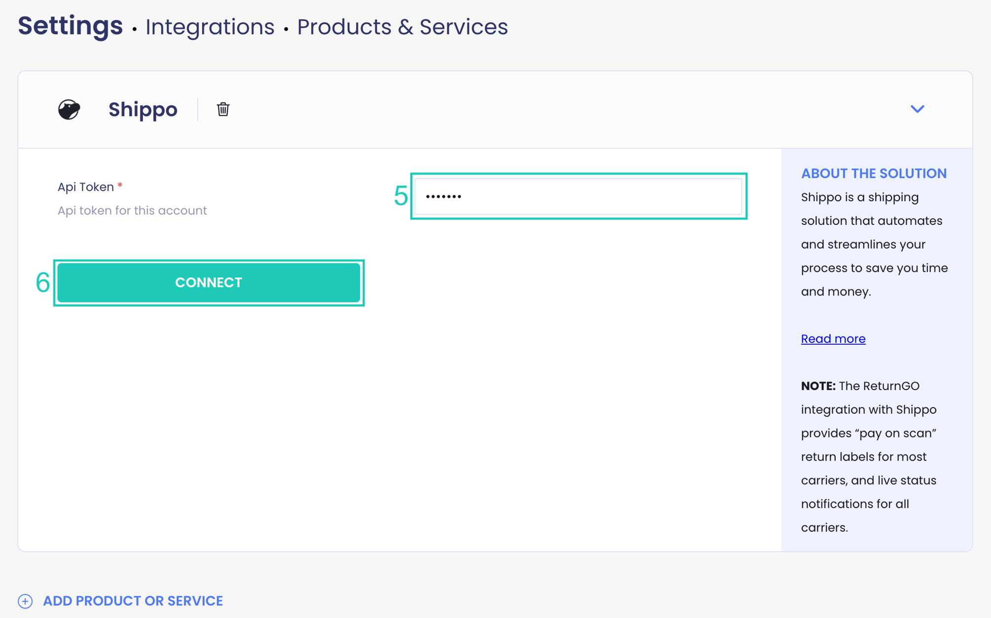 Integration With Shippo