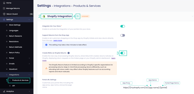 Shopify Returns