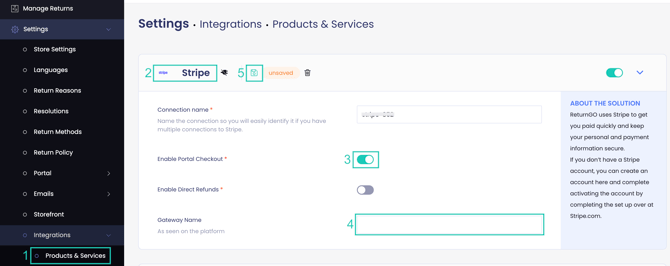 Stripe Portal Checkout