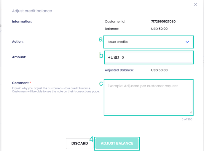 Update Refund to Store Credit2