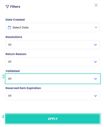 Validate Filter