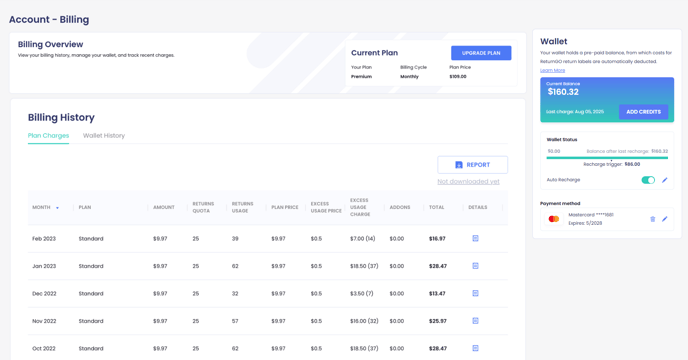 Wallet Overview