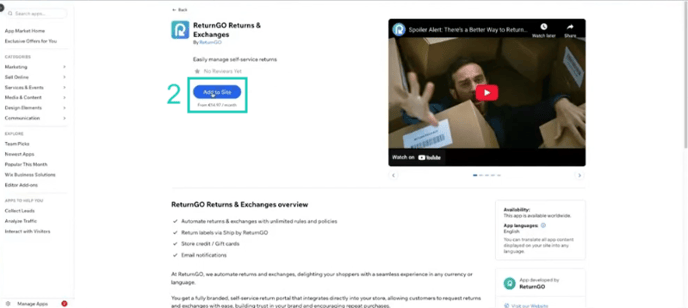 Wix install 1