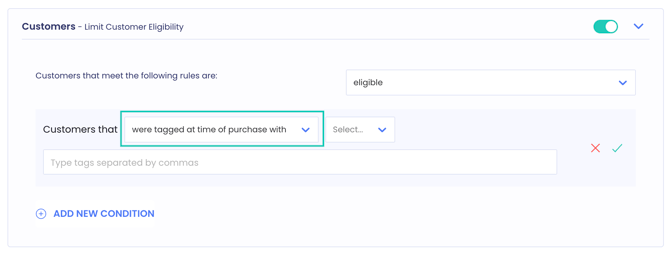 customer tag