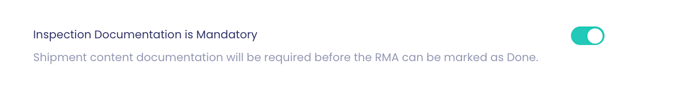 mandatory validation