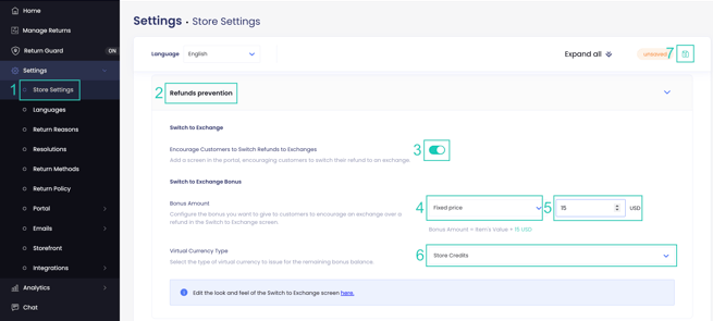 switch to exchange updated